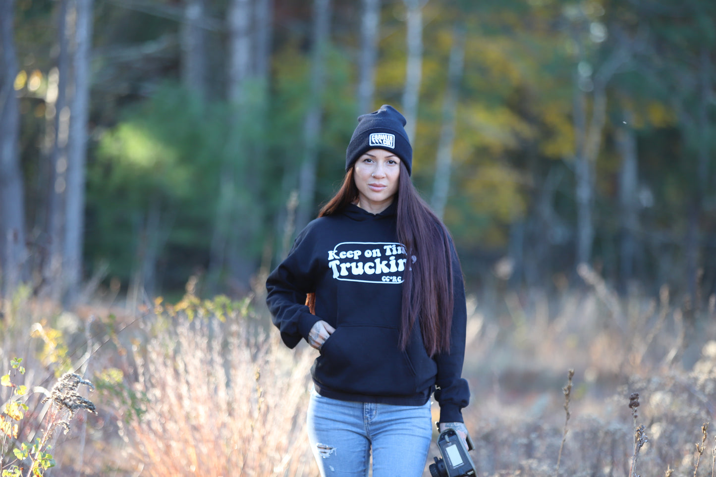 Unisex garment-dyed lightweight hoodie