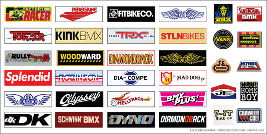 Scale Stickers BMX 2